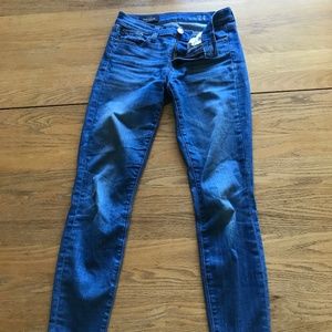 JCrew Toothpick Jeans Light Wash